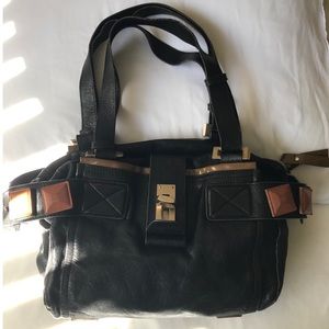 Chloé Black Audra Embellished Tote Bag